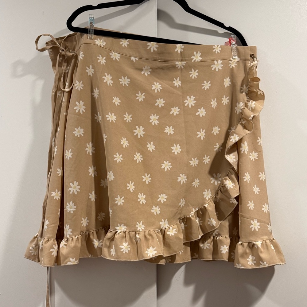 NBW Summer & Rose Daisy wrap skirt